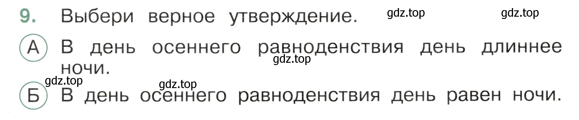 Условие номер 9 (страница 19) гдз по окружающему миру 2 класс Плешаков, Новицкая, тесты