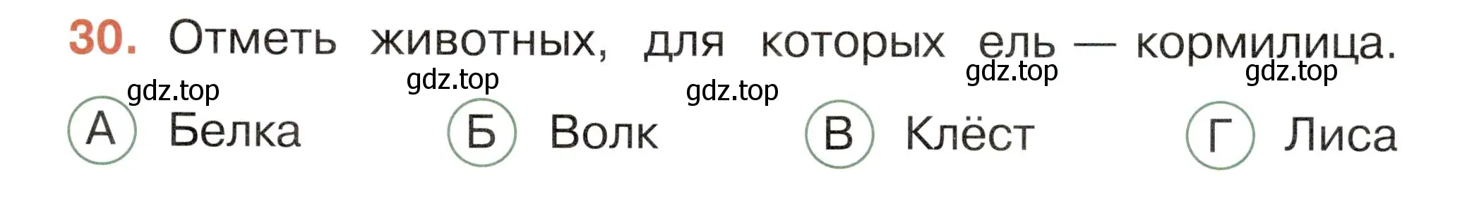 Условие номер 30 (страница 47) гдз по окружающему миру 2 класс Плешаков, Новицкая, тесты