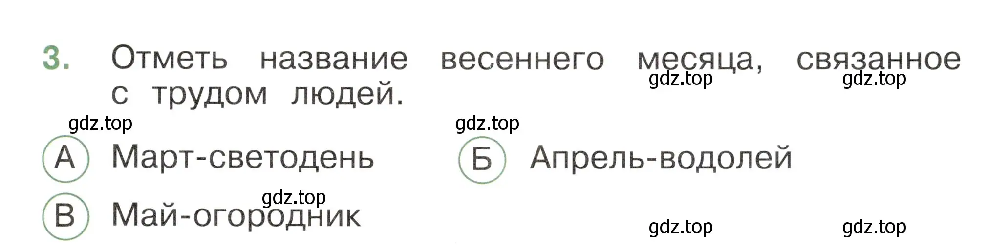 Условие номер 3 (страница 55) гдз по окружающему миру 2 класс Плешаков, Новицкая, тесты