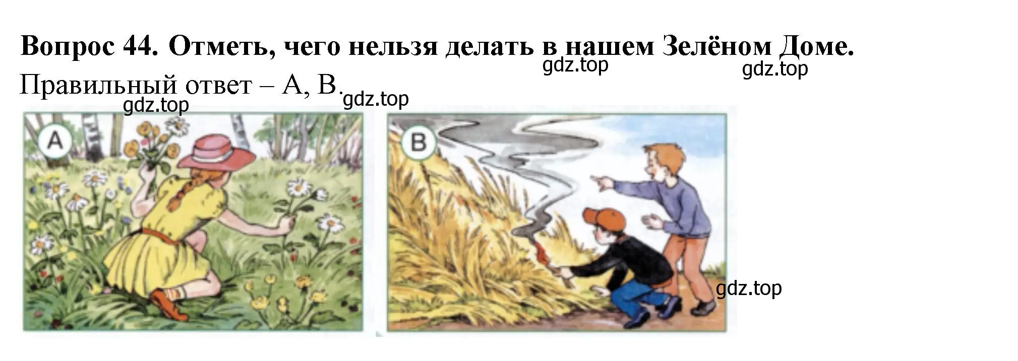 Решение номер 44 (страница 16) гдз по окружающему миру 2 класс Плешаков, Новицкая, тесты