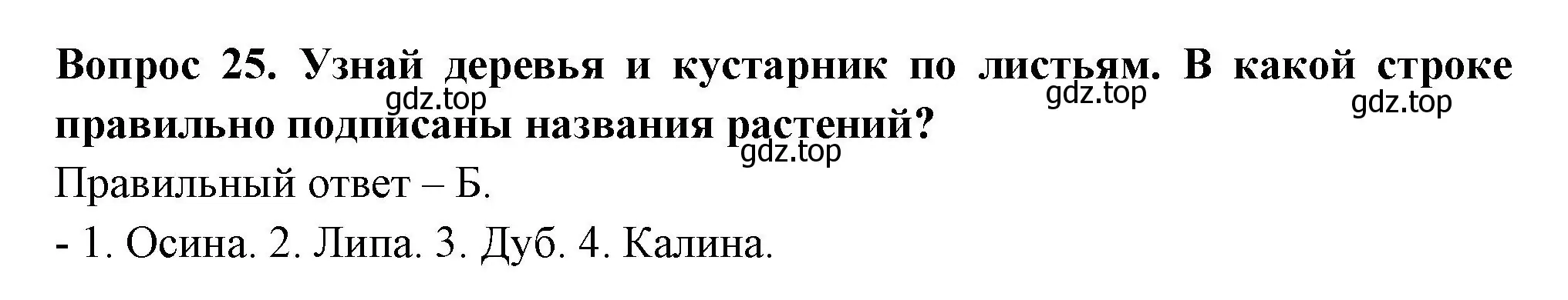 Решение номер 25 (страница 24) гдз по окружающему миру 2 класс Плешаков, Новицкая, тесты