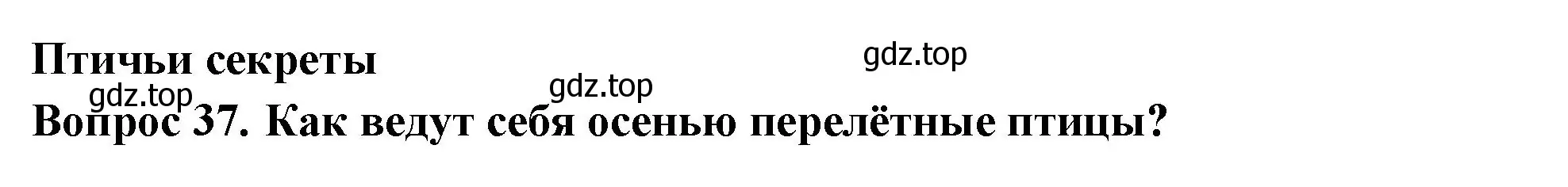 Решение номер 37 (страница 28) гдз по окружающему миру 2 класс Плешаков, Новицкая, тесты