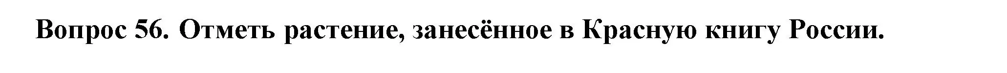 Решение номер 56 (страница 34) гдз по окружающему миру 2 класс Плешаков, Новицкая, тесты