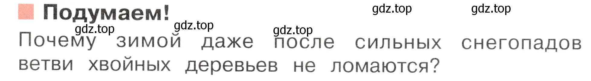 Условие номер Подумаем! (страница 87) гдз по окружающему миру 2 класс Плешаков, Новицкая, учебник 1 часть