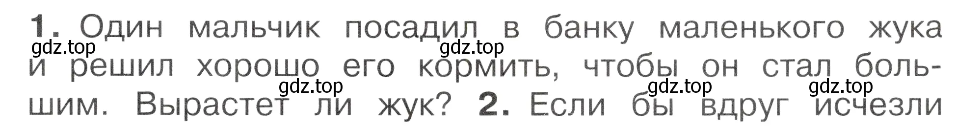 Условие номер 1 (страница 95) гдз по окружающему миру 2 класс Плешаков, Новицкая, учебник 1 часть