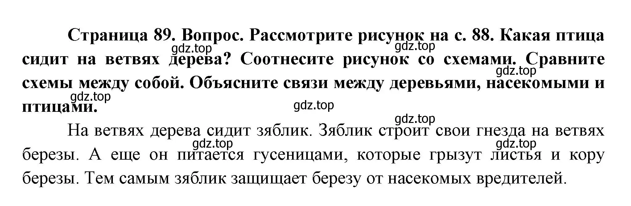 Решение номер 2 (страница 89) гдз по окружающему миру 2 класс Плешаков, Новицкая, учебник 2 часть