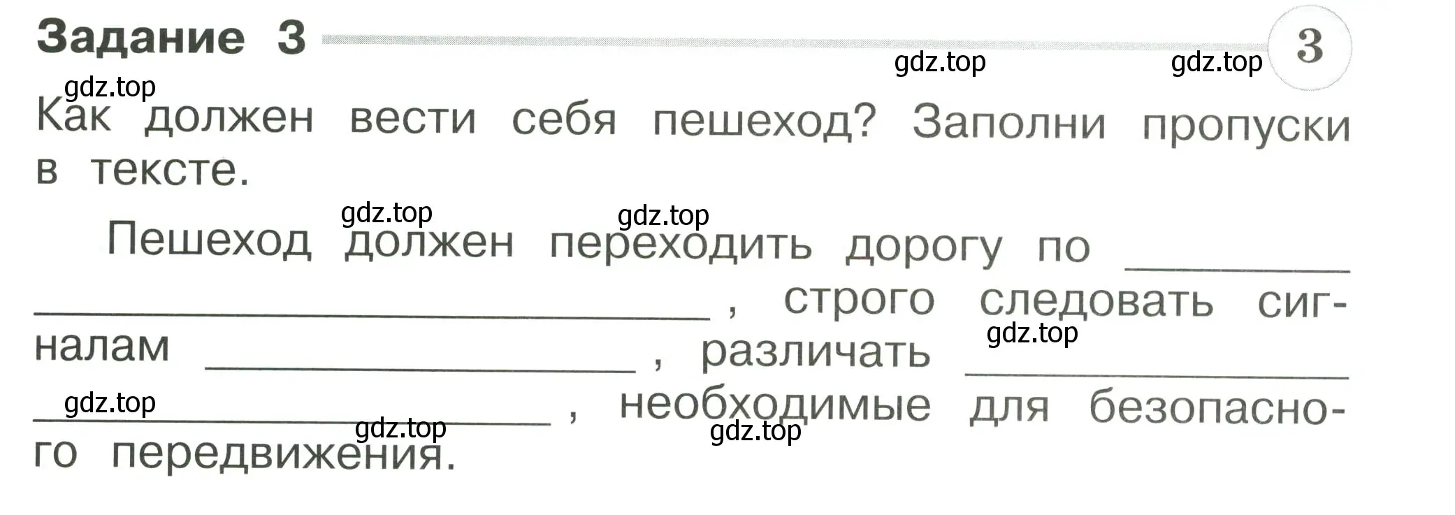 Условие номер 3 (страница 53) гдз по окружающему миру 2 класс Плешаков, Плешаков, проверочные работы