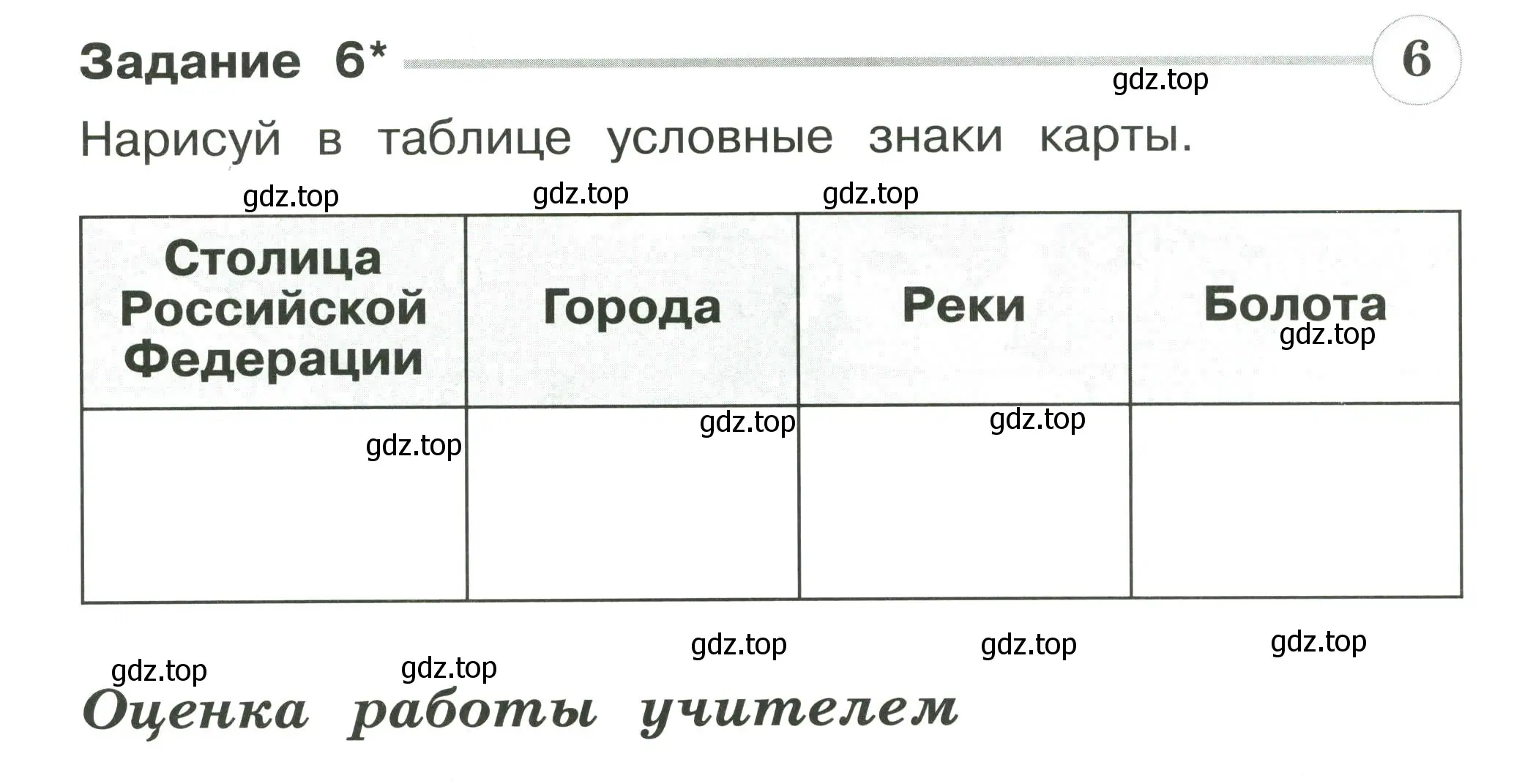 Условие номер 6 (страница 74) гдз по окружающему миру 2 класс Плешаков, Плешаков, проверочные работы