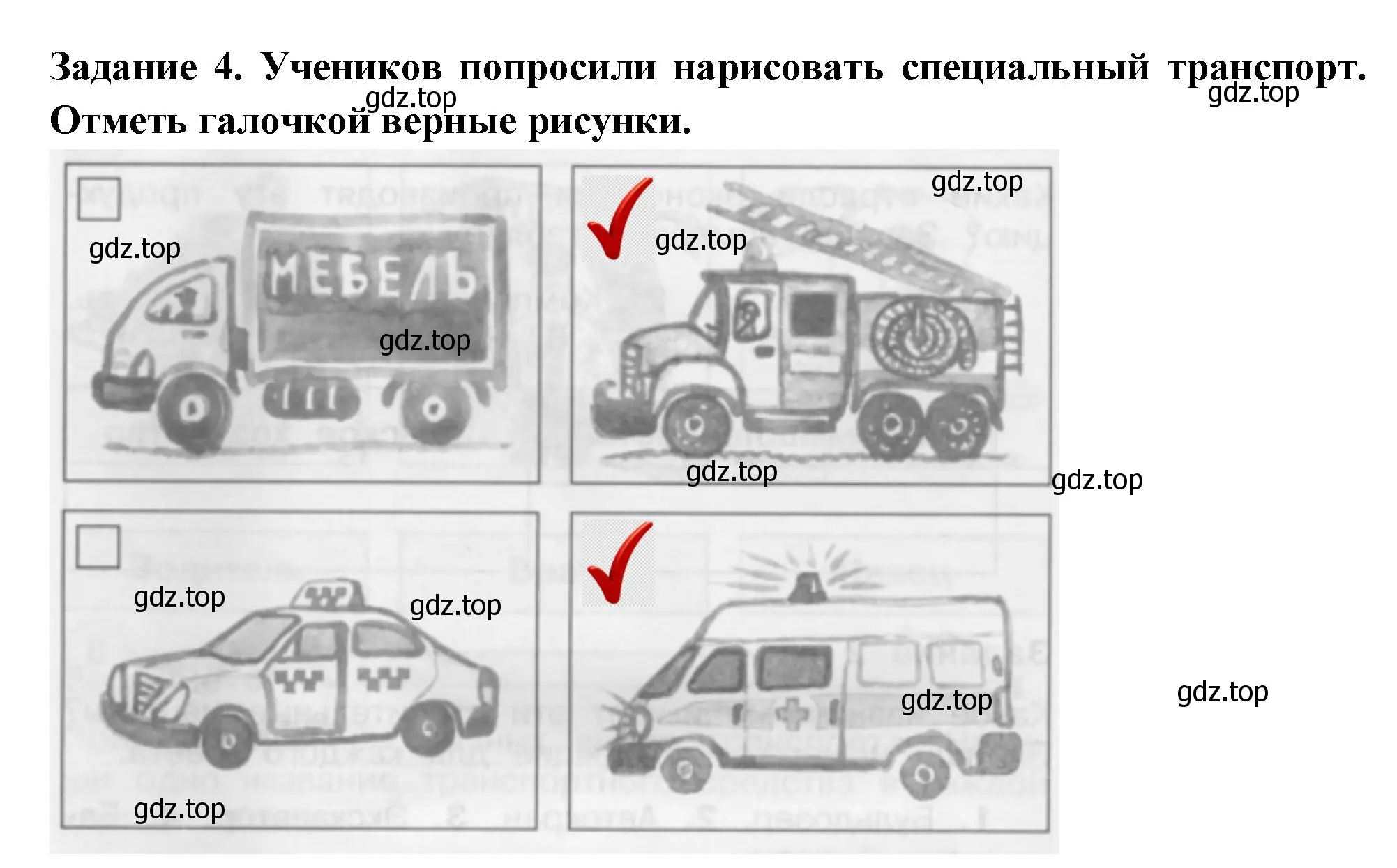 Решение номер 4 (страница 40) гдз по окружающему миру 2 класс Плешаков, Плешаков, проверочные работы