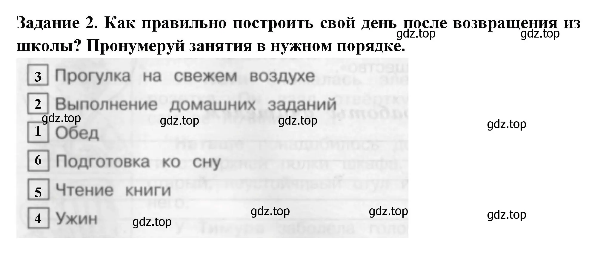 Решение номер 2 (страница 58) гдз по окружающему миру 2 класс Плешаков, Плешаков, проверочные работы