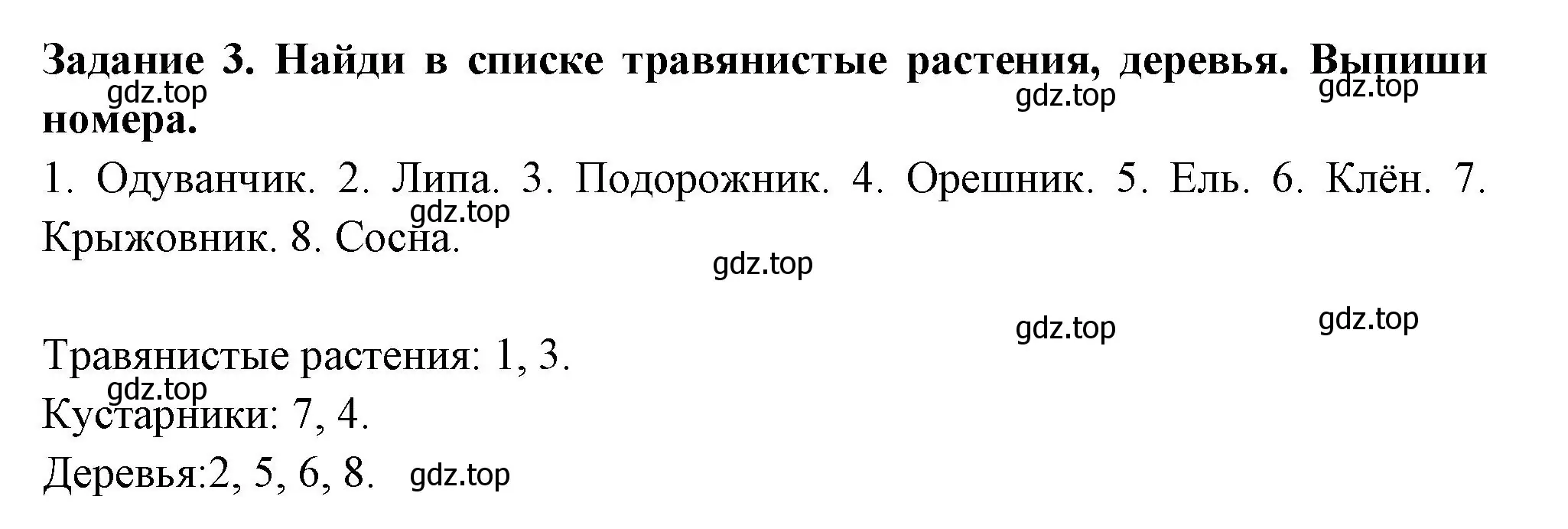 Решение номер 3 (страница 84) гдз по окружающему миру 2 класс Плешаков, Плешаков, проверочные работы