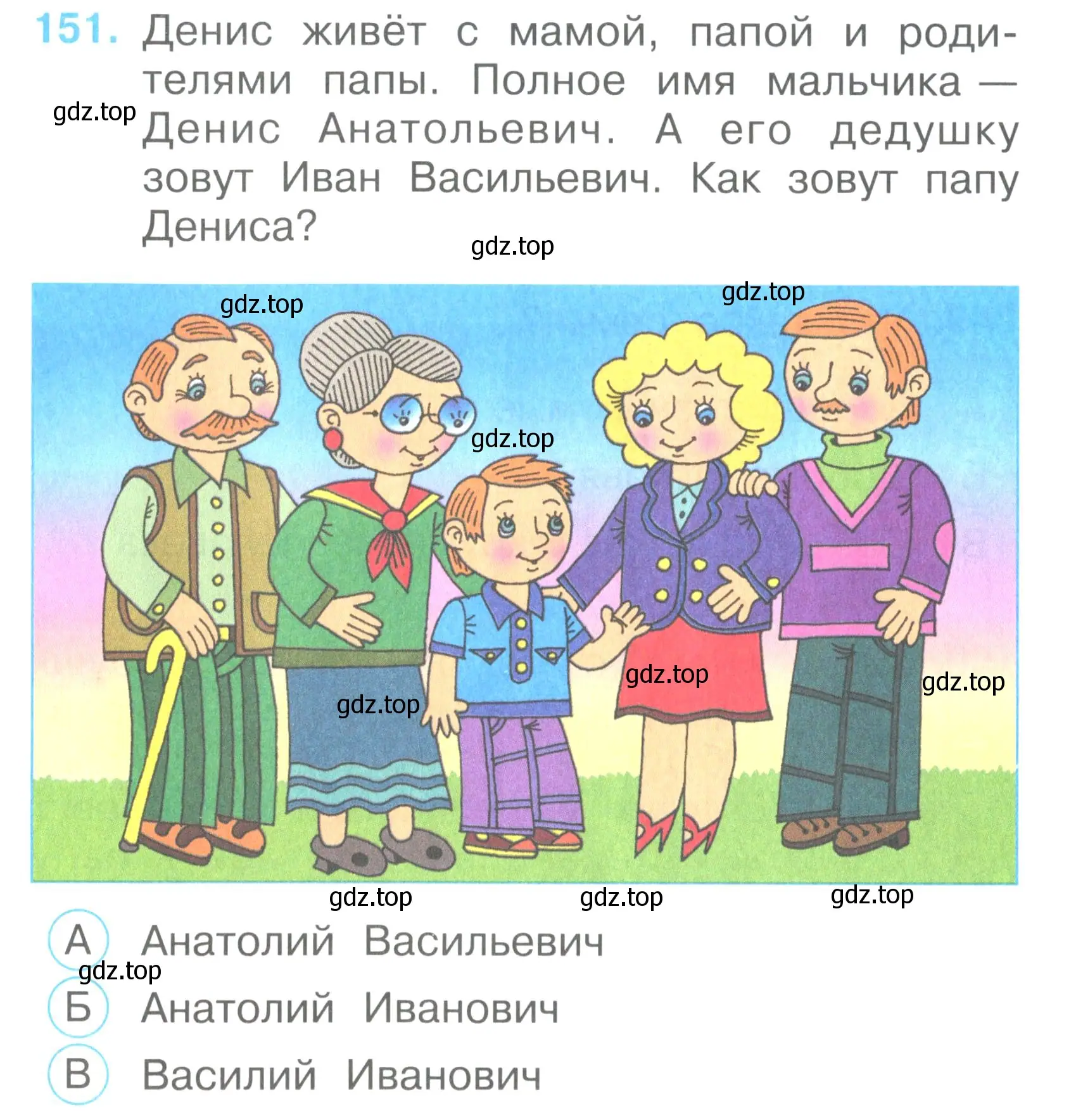 Условие номер 151 (страница 54) гдз по окружающему миру 2 класс Плешаков, Гара, тесты