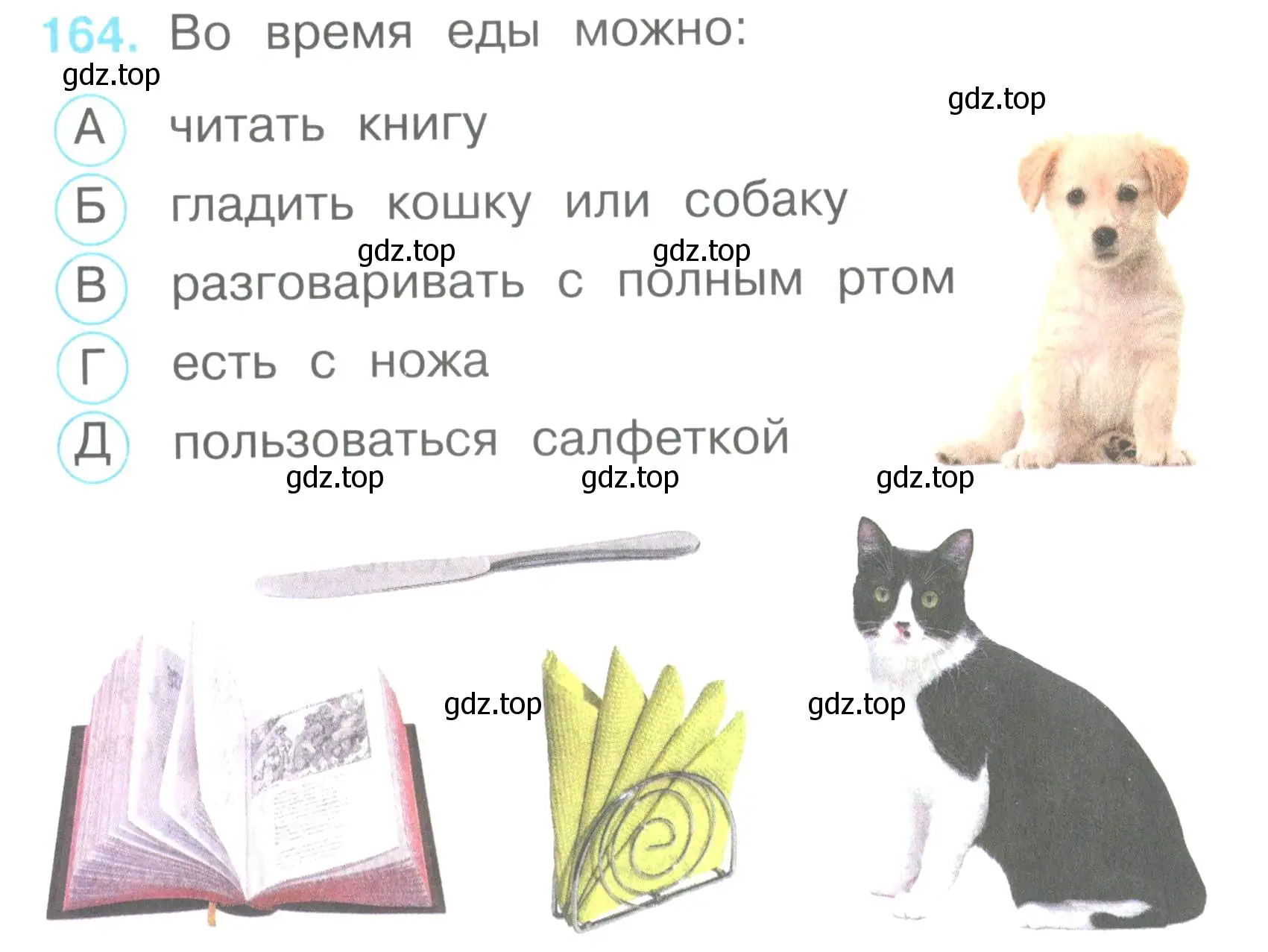 Условие номер 164 (страница 58) гдз по окружающему миру 2 класс Плешаков, Гара, тесты