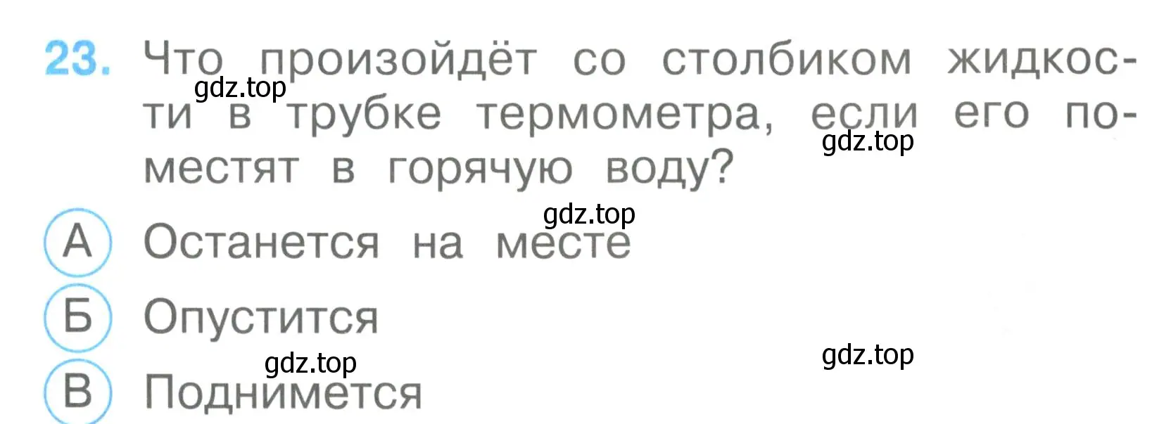 Условие номер 23 (страница 11) гдз по окружающему миру 2 класс Плешаков, Гара, тесты