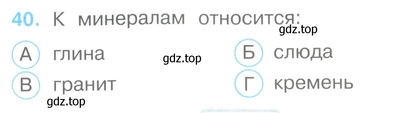 Условие номер 40 (страница 16) гдз по окружающему миру 2 класс Плешаков, Гара, тесты