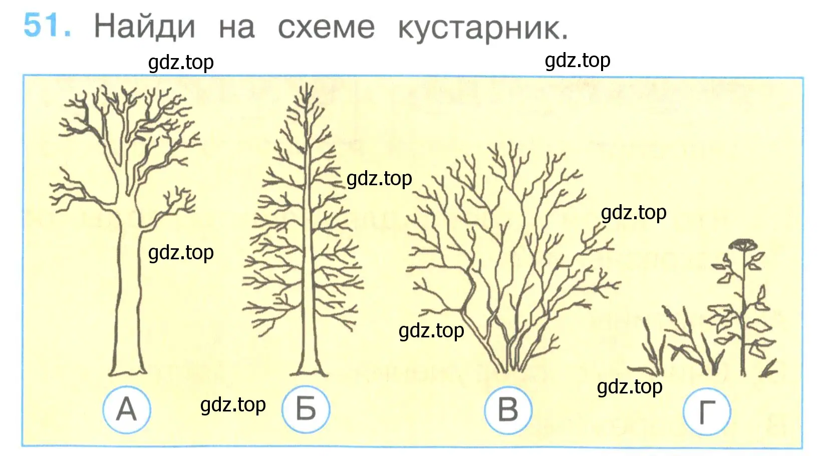 Условие номер 51 (страница 20) гдз по окружающему миру 2 класс Плешаков, Гара, тесты