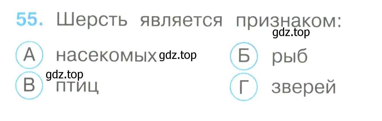 Условие номер 55 (страница 22) гдз по окружающему миру 2 класс Плешаков, Гара, тесты