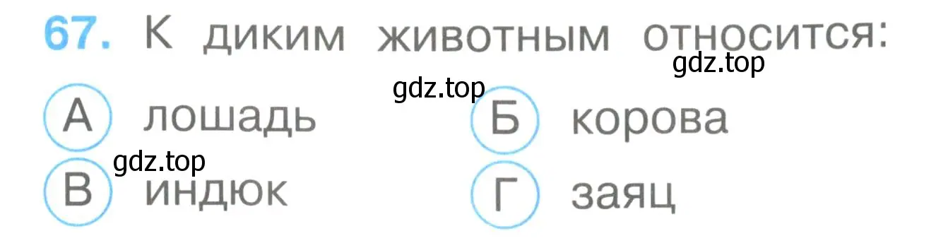 Условие номер 67 (страница 27) гдз по окружающему миру 2 класс Плешаков, Гара, тесты