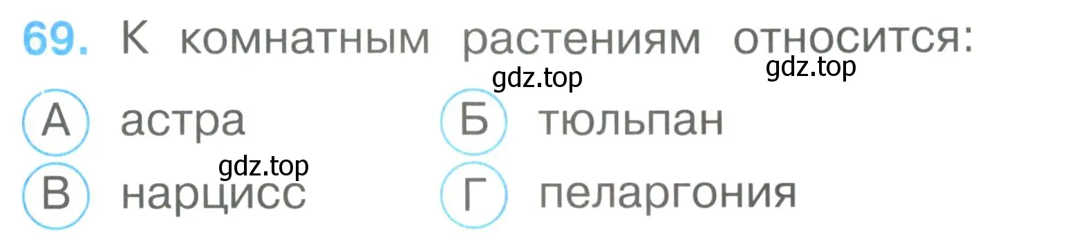 Условие номер 69 (страница 27) гдз по окружающему миру 2 класс Плешаков, Гара, тесты