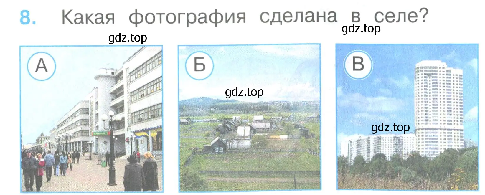 Условие номер 8 (страница 5) гдз по окружающему миру 2 класс Плешаков, Гара, тесты