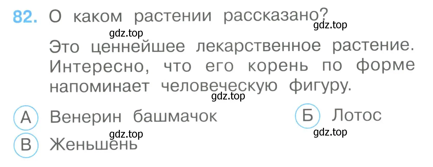 Условие номер 82 (страница 32) гдз по окружающему миру 2 класс Плешаков, Гара, тесты