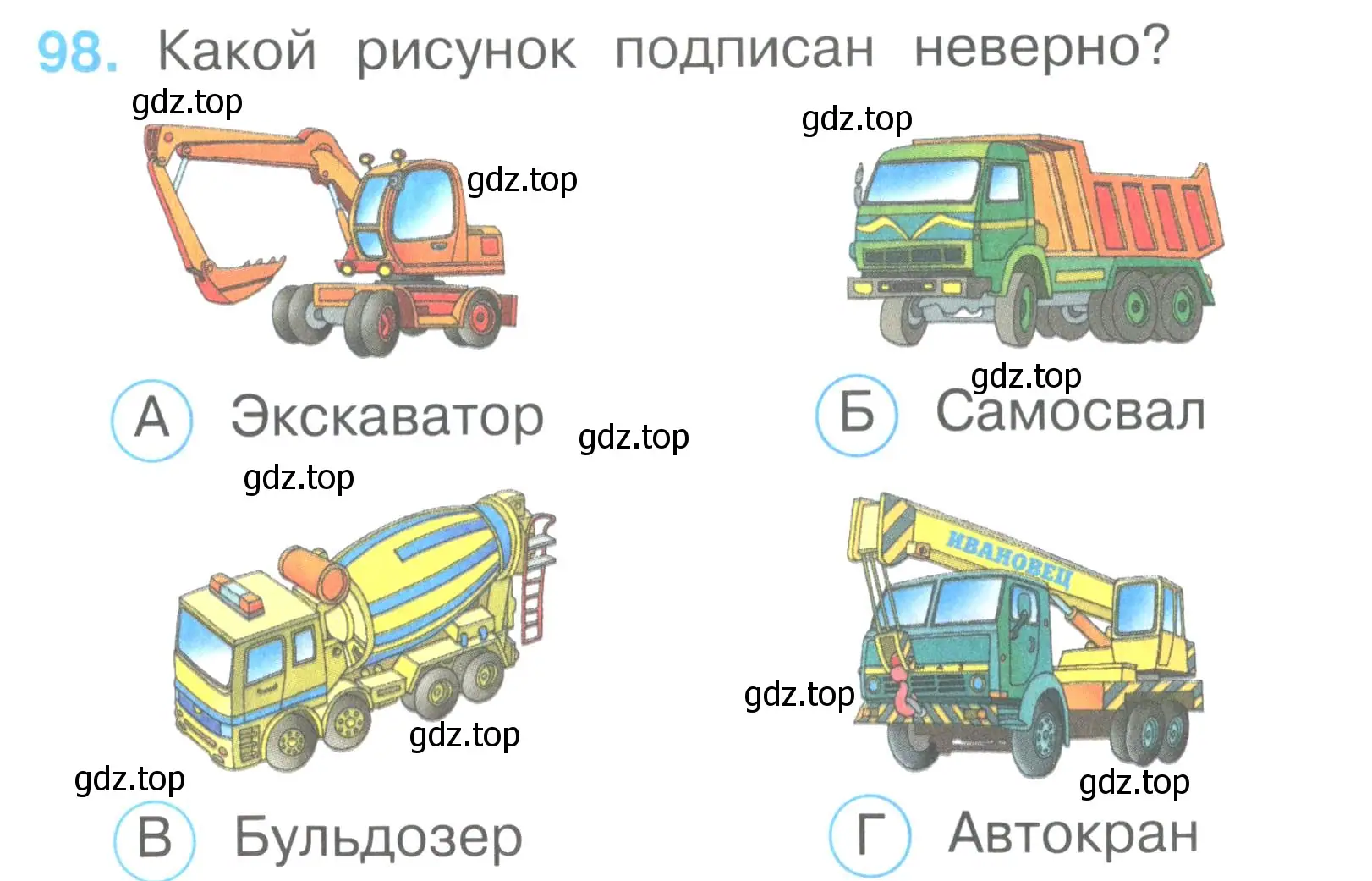 Условие номер 98 (страница 37) гдз по окружающему миру 2 класс Плешаков, Гара, тесты