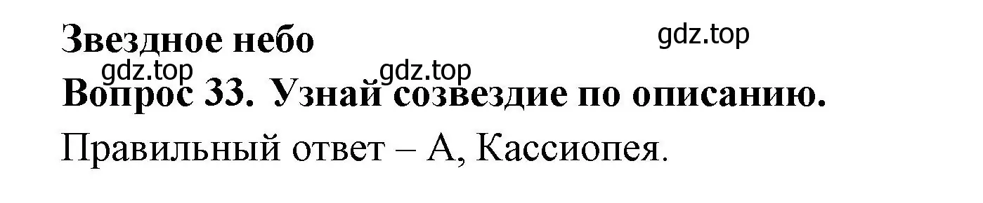 Решение номер 33 (страница 14) гдз по окружающему миру 2 класс Плешаков, Гара, тесты