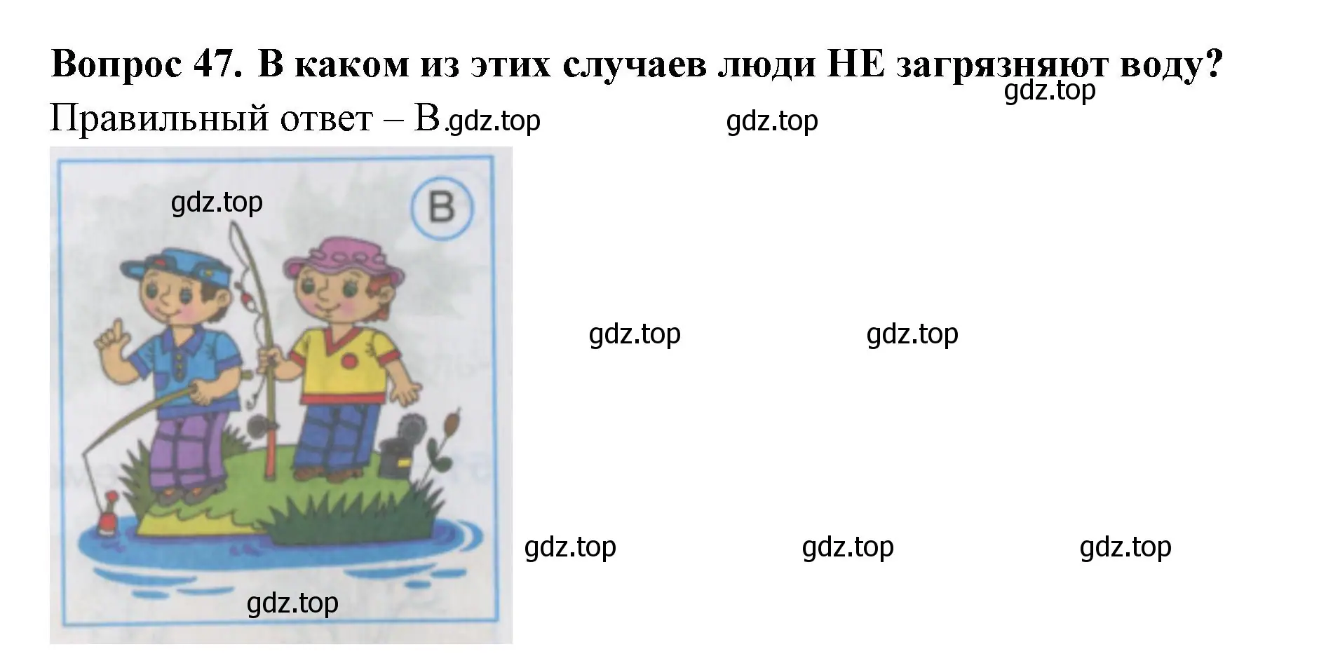 Решение номер 47 (страница 19) гдз по окружающему миру 2 класс Плешаков, Гара, тесты