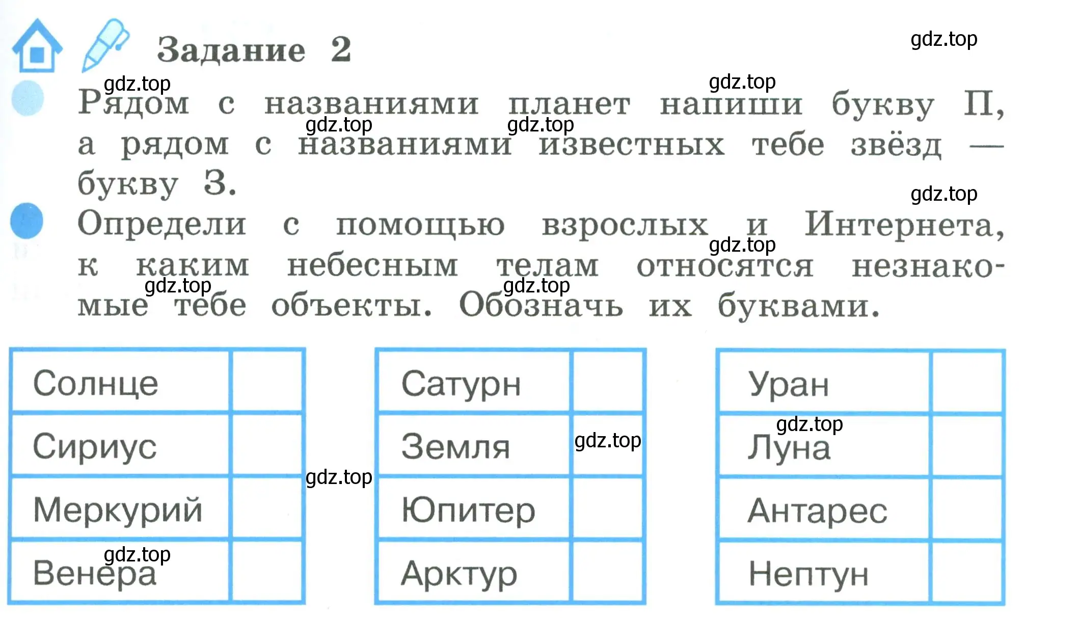 Условие номер 2 (страница 35) гдз по окружающему миру 2 класс Вахрушев, Ловягин, рабочая тетрадь 1 часть