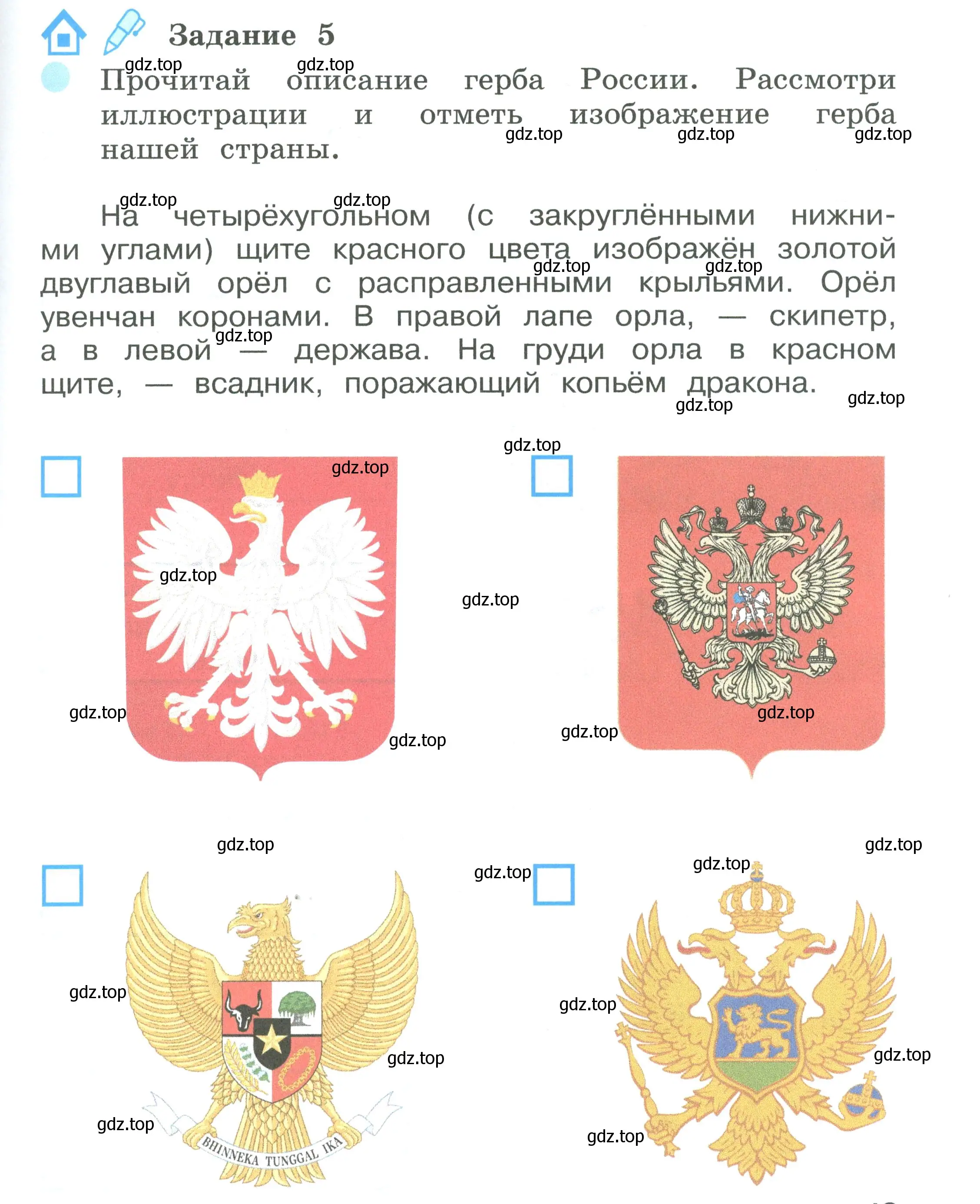 Условие номер 5 (страница 19) гдз по окружающему миру 2 класс Вахрушев, Ловягин, рабочая тетрадь 2 часть