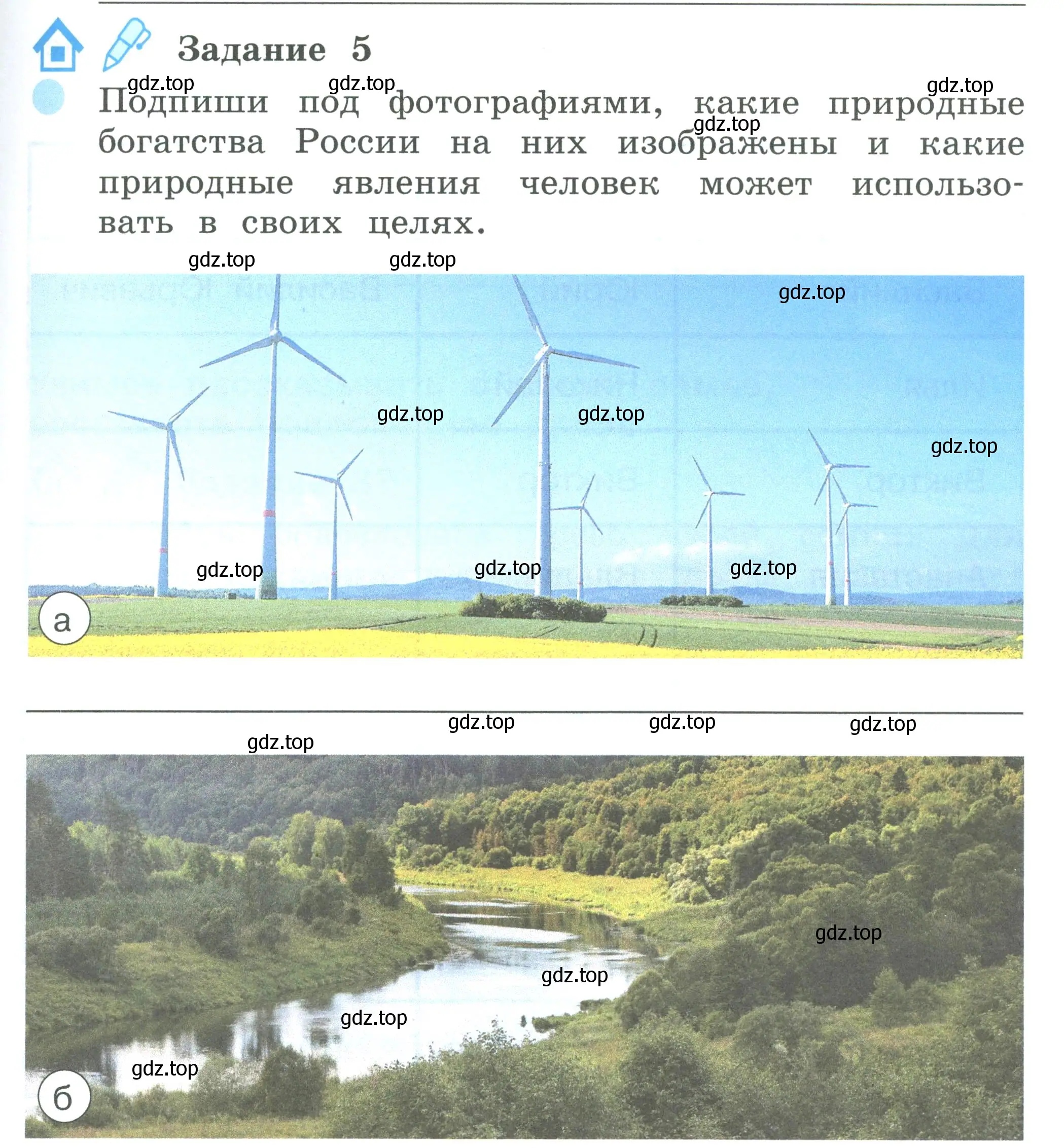 Условие номер 5 (страница 53) гдз по окружающему миру 2 класс Вахрушев, Ловягин, рабочая тетрадь 2 часть