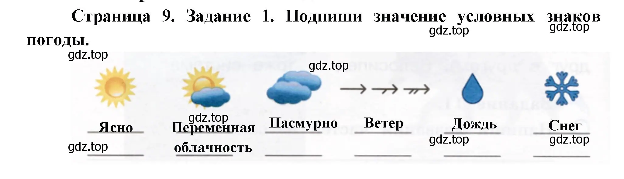 Решение номер 1 (страница 9) гдз по окружающему миру 2 класс Вахрушев, Ловягин, рабочая тетрадь 1 часть