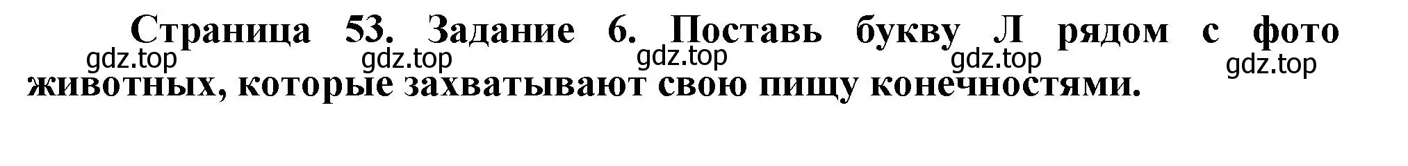 Решение номер 6 (страница 53) гдз по окружающему миру 2 класс Вахрушев, Ловягин, рабочая тетрадь 1 часть