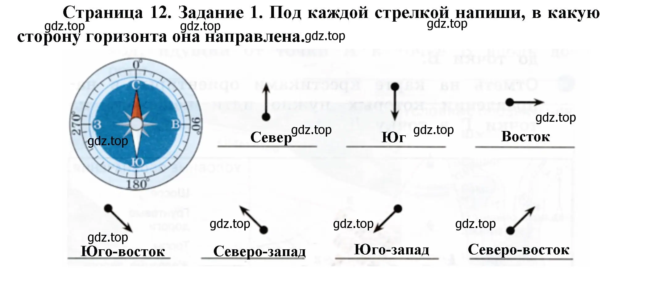 Решение номер 1 (страница 12) гдз по окружающему миру 2 класс Вахрушев, Ловягин, рабочая тетрадь 2 часть