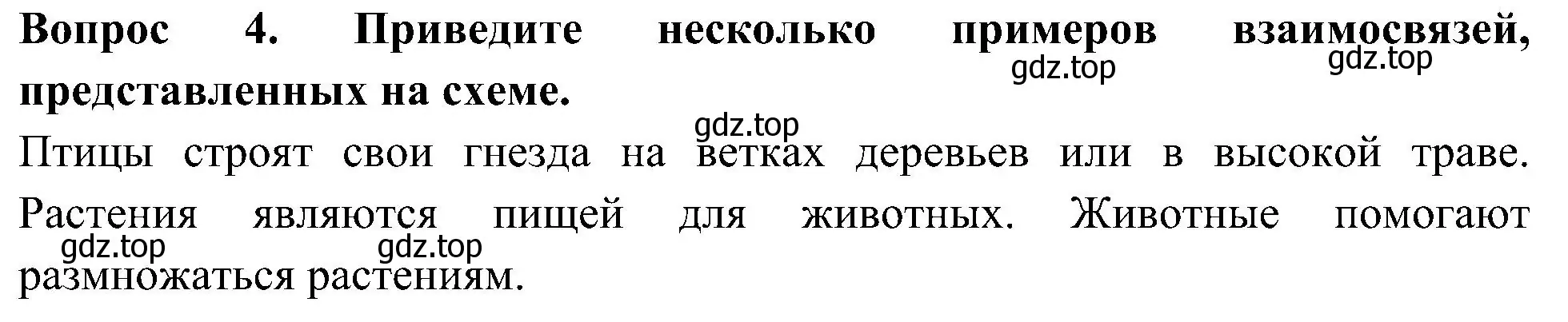 Решение номер 4 (страница 12) гдз по окружающему миру 3 класс Глаголева, Архипова, предварителный, текущий, итоговый контроль