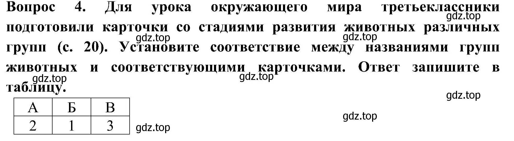 Решение номер 4 (страница 19) гдз по окружающему миру 3 класс Глаголева, Архипова, предварителный, текущий, итоговый контроль