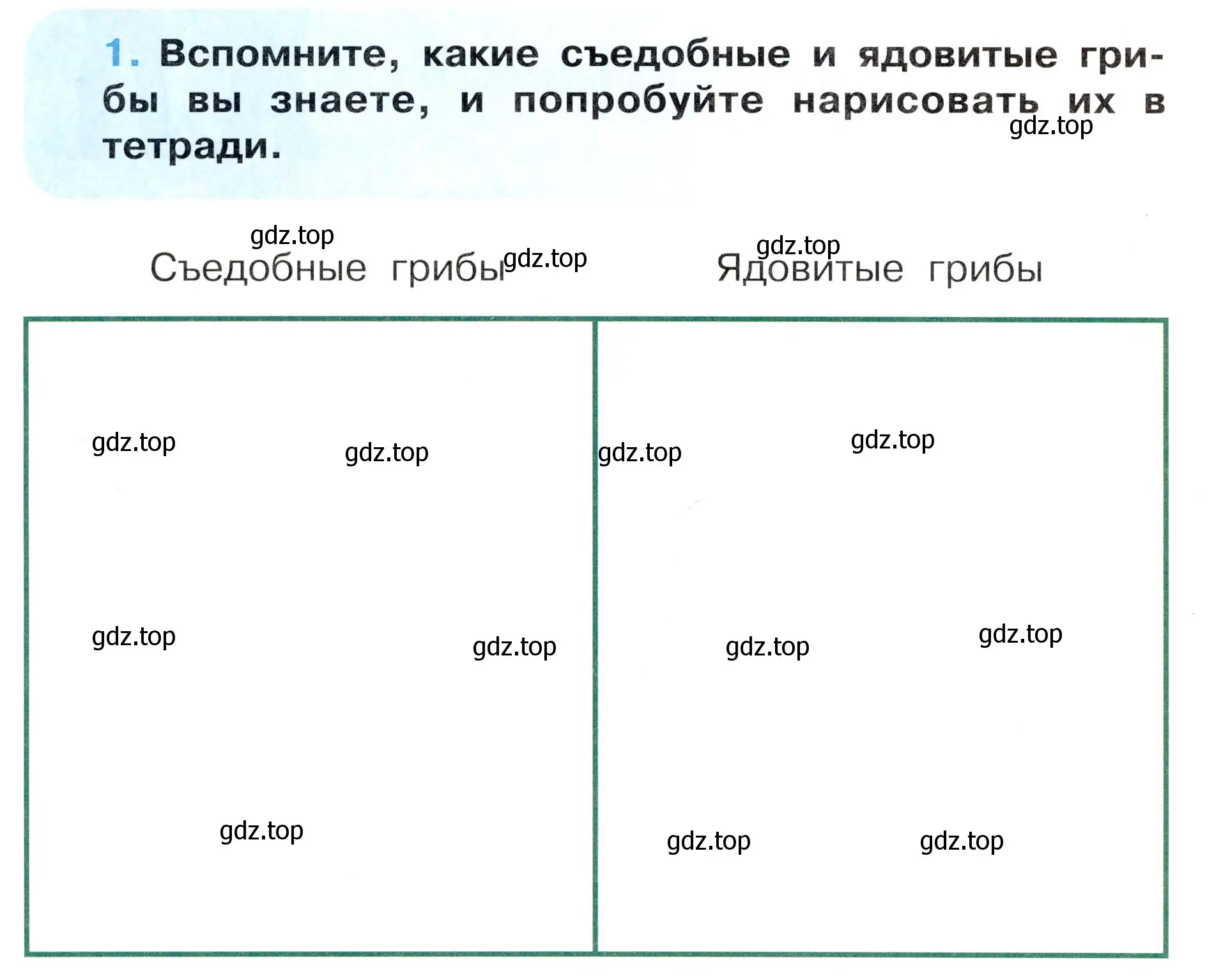 Условие номер 1 (страница 4) гдз по окружающему миру 3 класс Ижевский, рабочая тетрадь