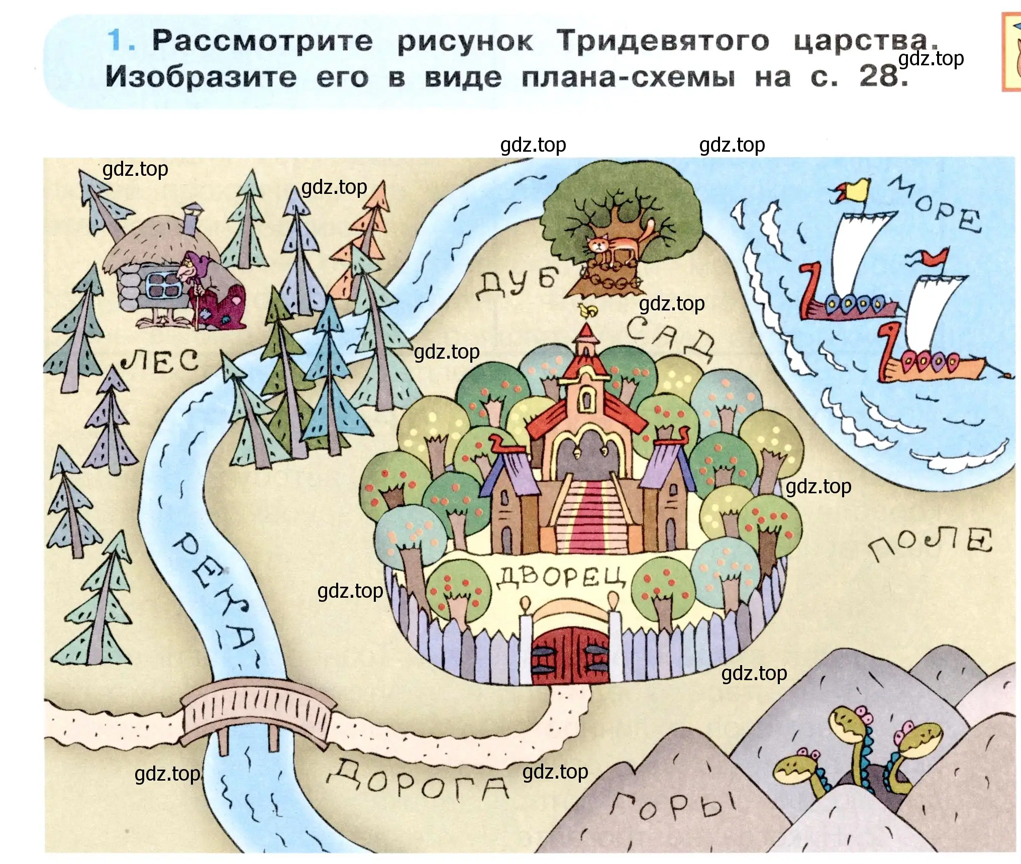 Условие номер 1 (страница 27) гдз по окружающему миру 3 класс Ижевский, рабочая тетрадь