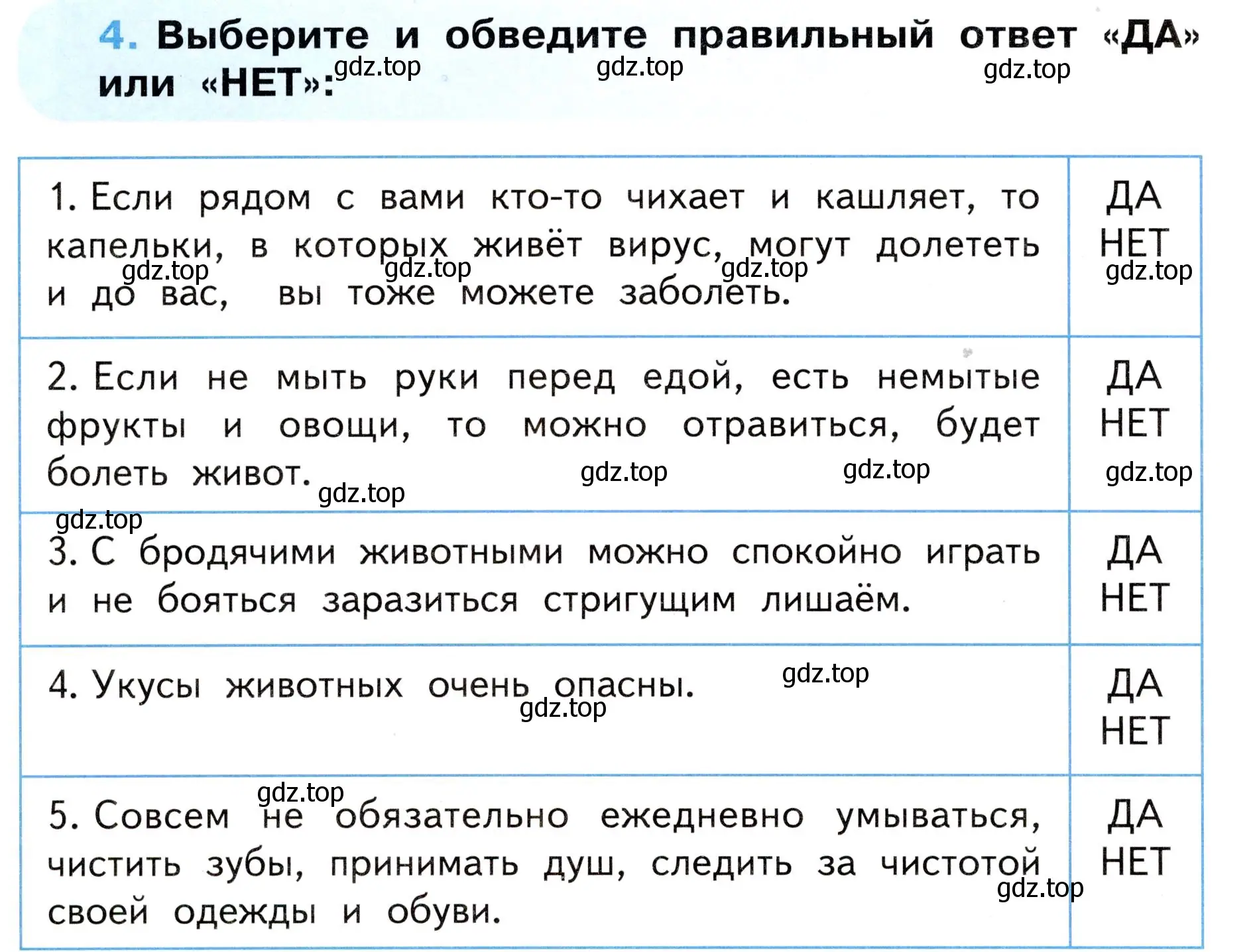 Условие номер 4 (страница 60) гдз по окружающему миру 3 класс Ижевский, рабочая тетрадь