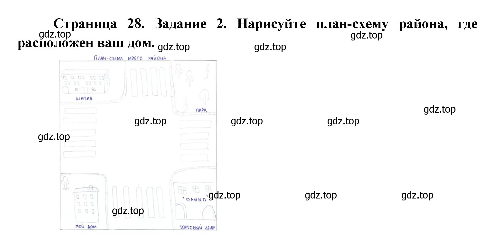 Решение номер 2 (страница 28) гдз по окружающему миру 3 класс Ижевский, рабочая тетрадь