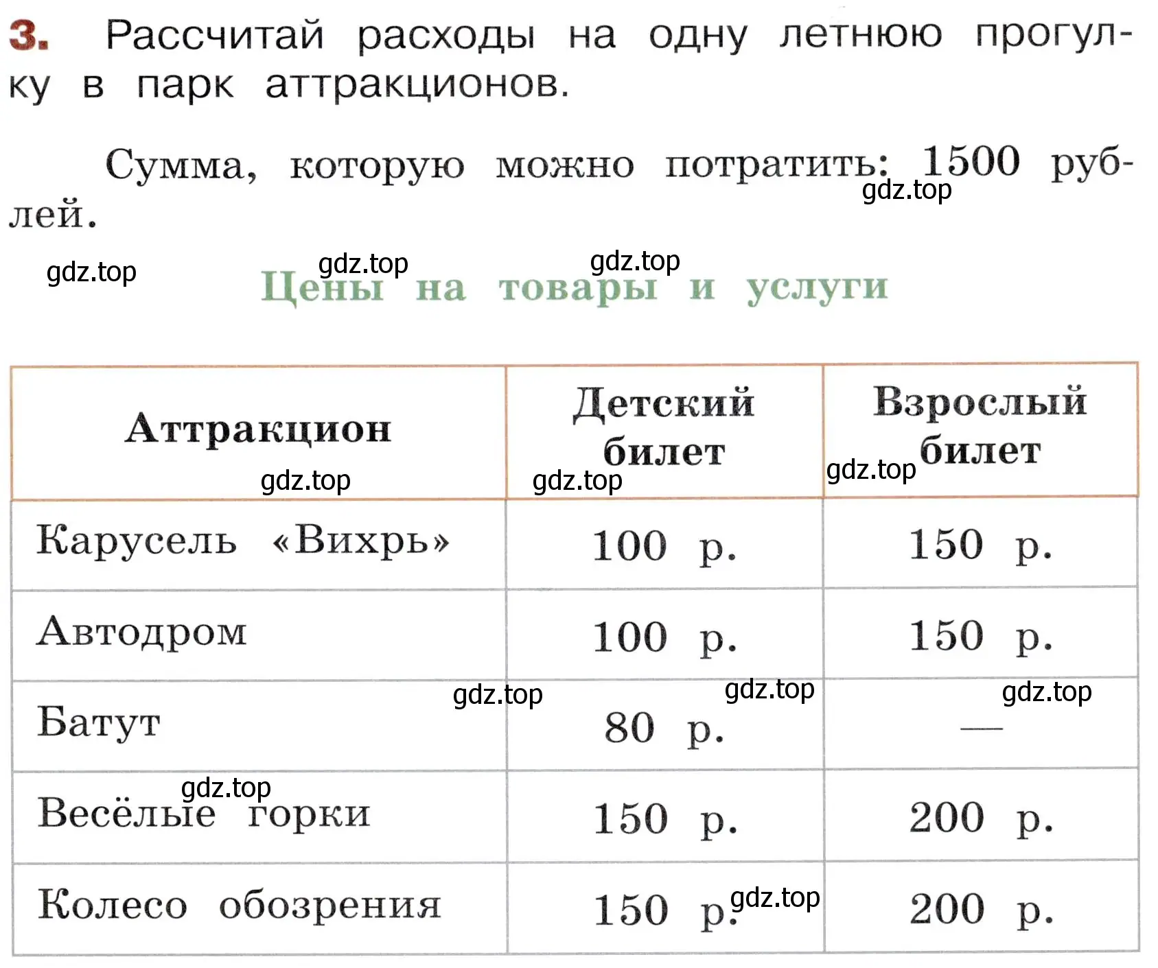 Условие номер 3 (страница 57) гдз по окружающему миру 3 класс Казанцева, Архипова, летние задания