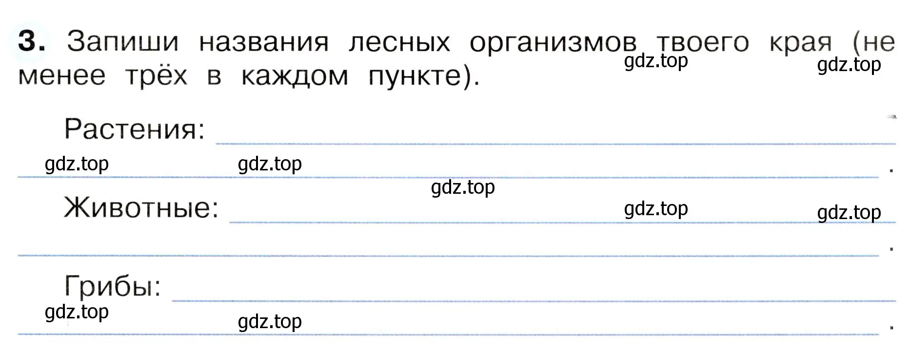 Условие номер 3 (страница 69) гдз по окружающему миру 3 класс Плешаков, Новицкая, рабочая тетрадь 1 часть