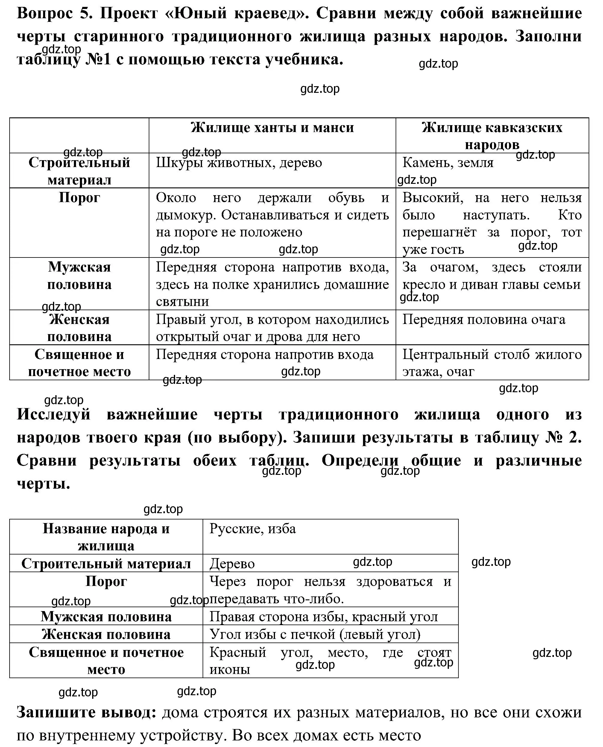 Решение номер 5 (страница 12) гдз по окружающему миру 3 класс Плешаков, Новицкая, рабочая тетрадь 2 часть