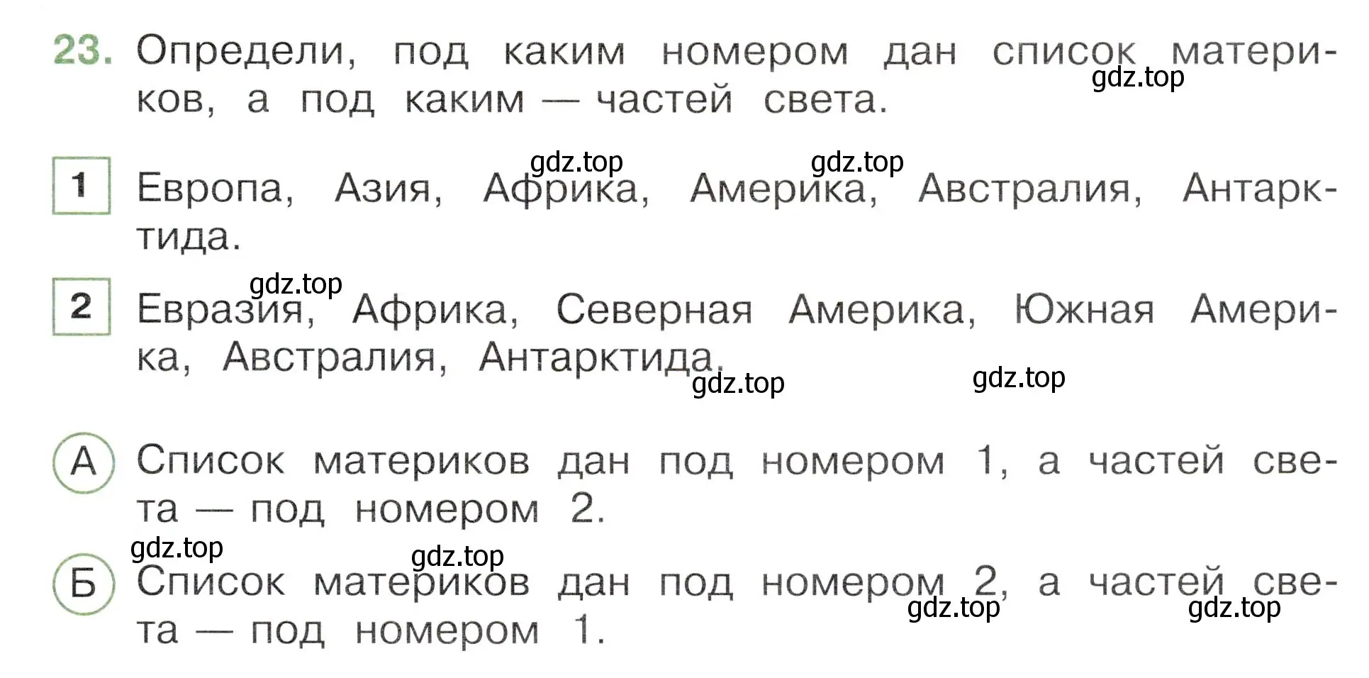 Условие номер 23 (страница 9) гдз по окружающему миру 3 класс Плешаков, Новицкая, тесты