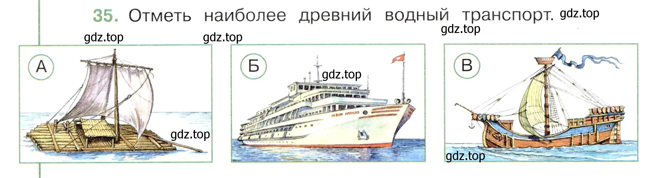 Условие номер 35 (страница 14) гдз по окружающему миру 3 класс Плешаков, Новицкая, тесты