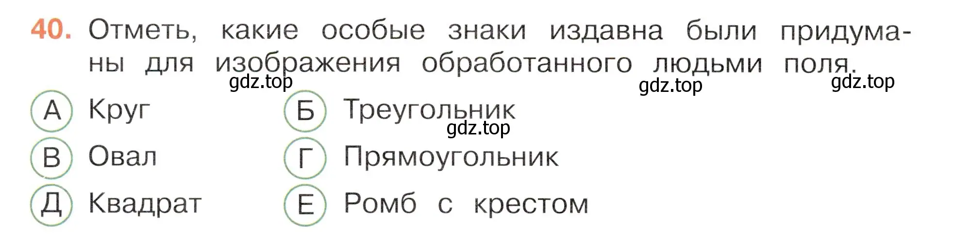 Условие номер 40 (страница 28) гдз по окружающему миру 3 класс Плешаков, Новицкая, тесты