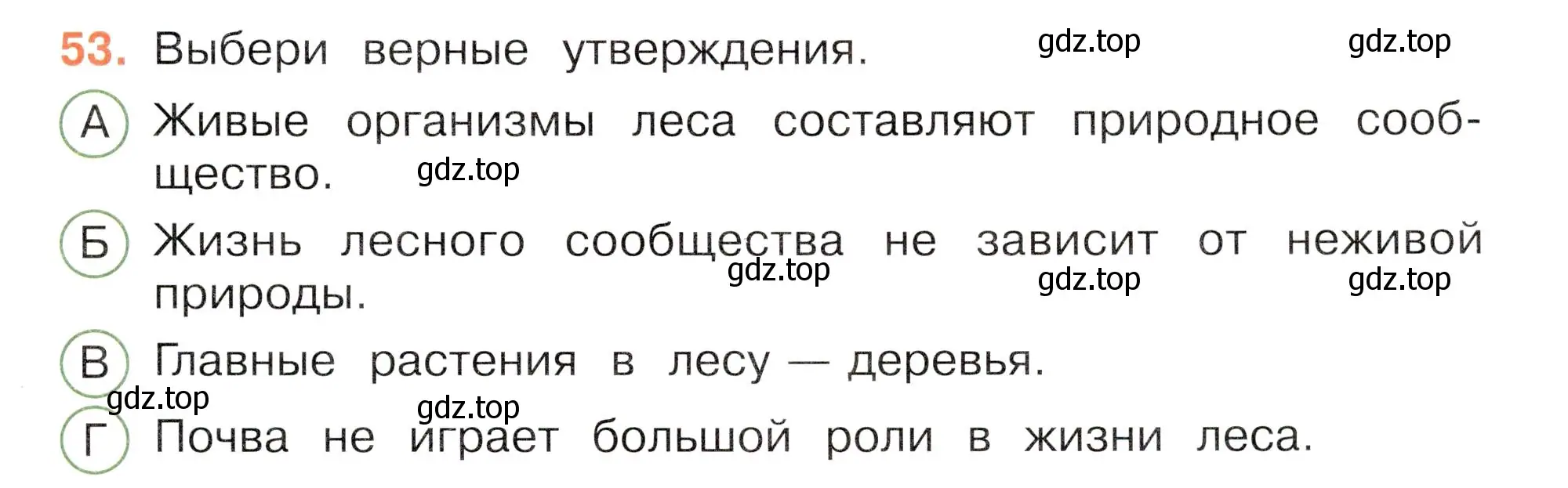 Условие номер 53 (страница 33) гдз по окружающему миру 3 класс Плешаков, Новицкая, тесты