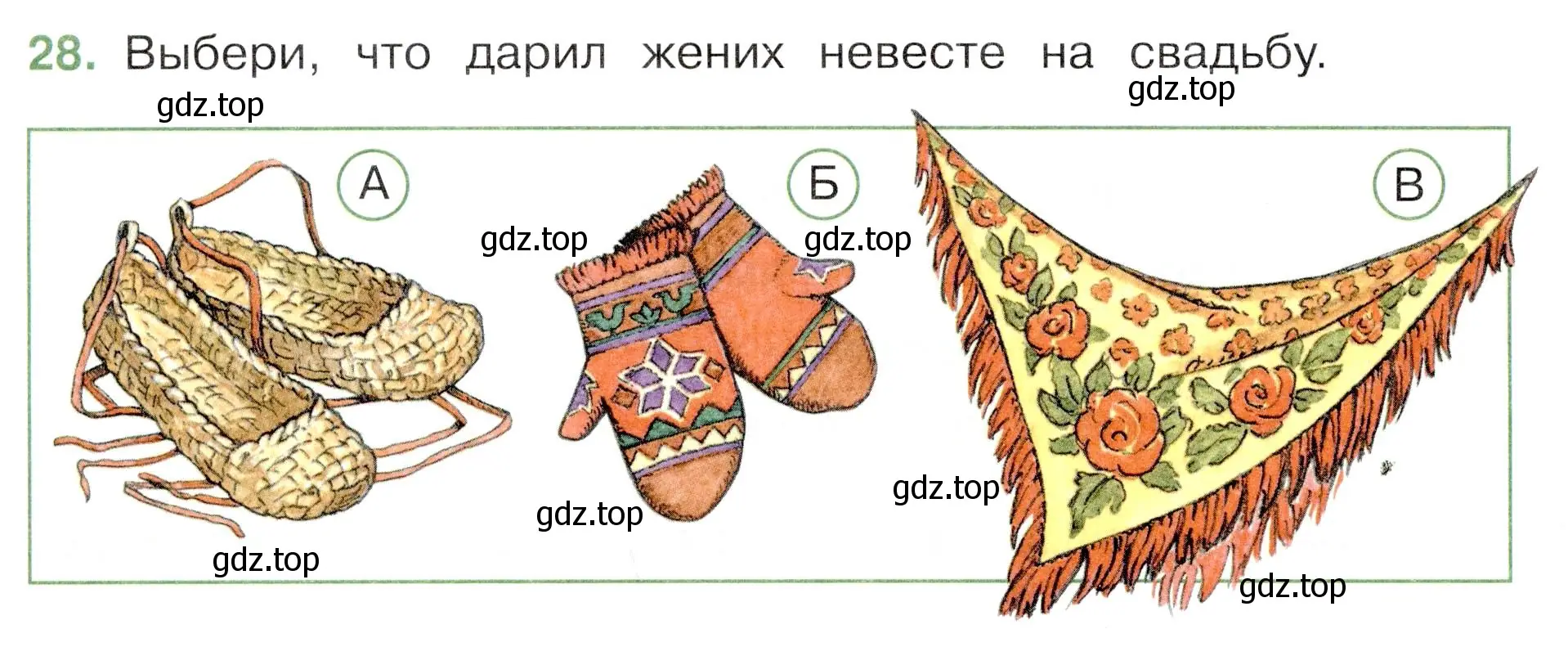 Условие номер 28 (страница 48) гдз по окружающему миру 3 класс Плешаков, Новицкая, тесты