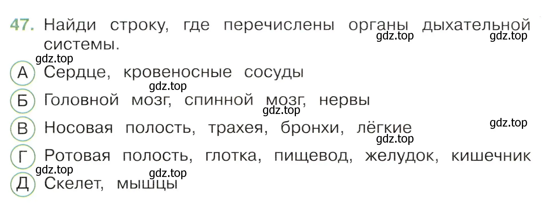 Условие номер 47 (страница 52) гдз по окружающему миру 3 класс Плешаков, Новицкая, тесты