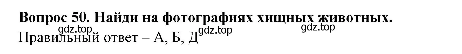 Решение номер 50 (страница 31) гдз по окружающему миру 3 класс Плешаков, Новицкая, тесты